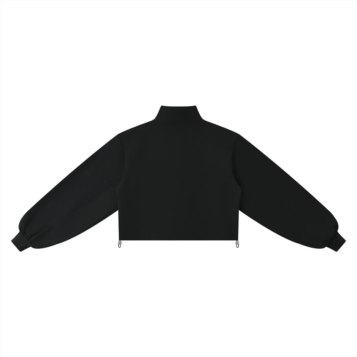 Mock-Neck Quarter-Zip Sweatshirt