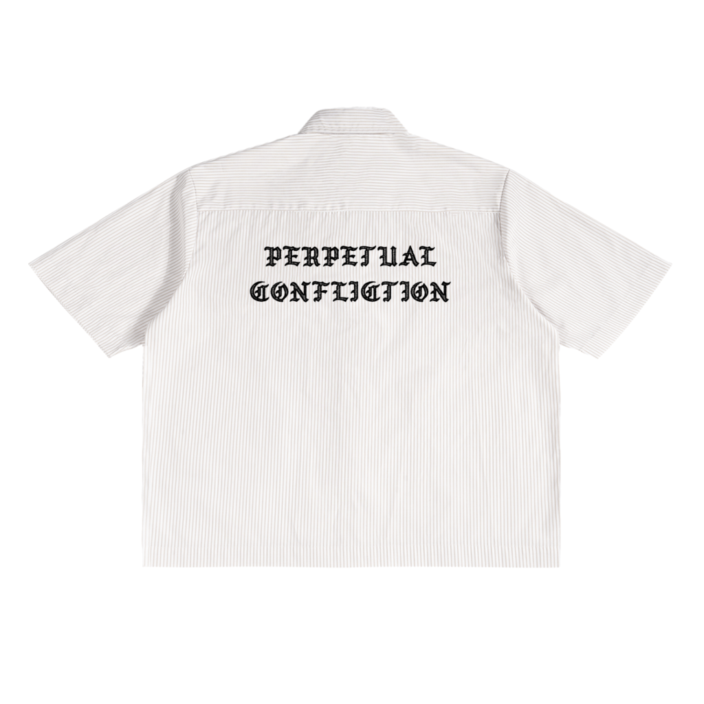 Every Rose Boxy Striped Shirt