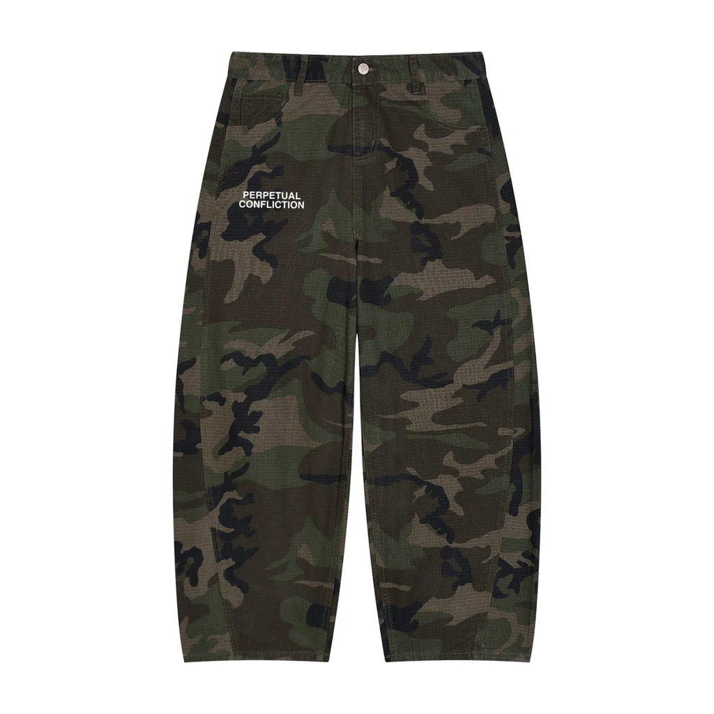 Camo Barrel Pants