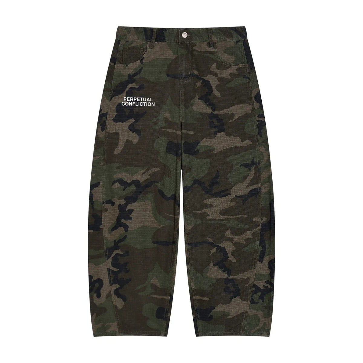 Camo Barrel Pants