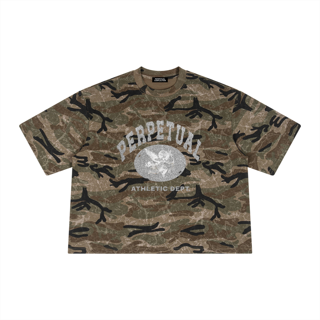 Boxy Camo Tee