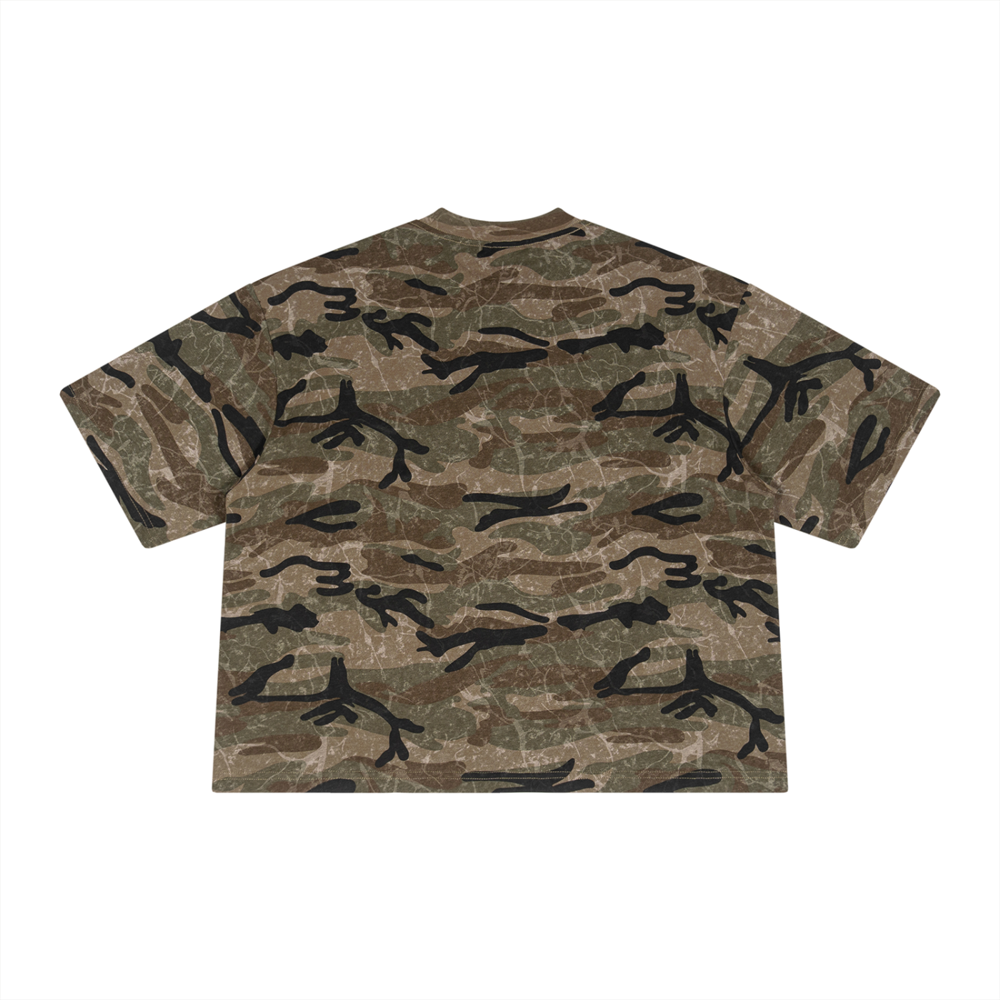 Boxy Camo Tee