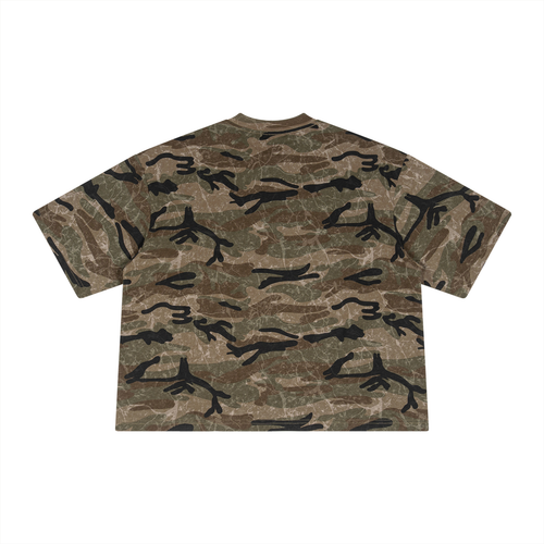 Boxy Camo Tee