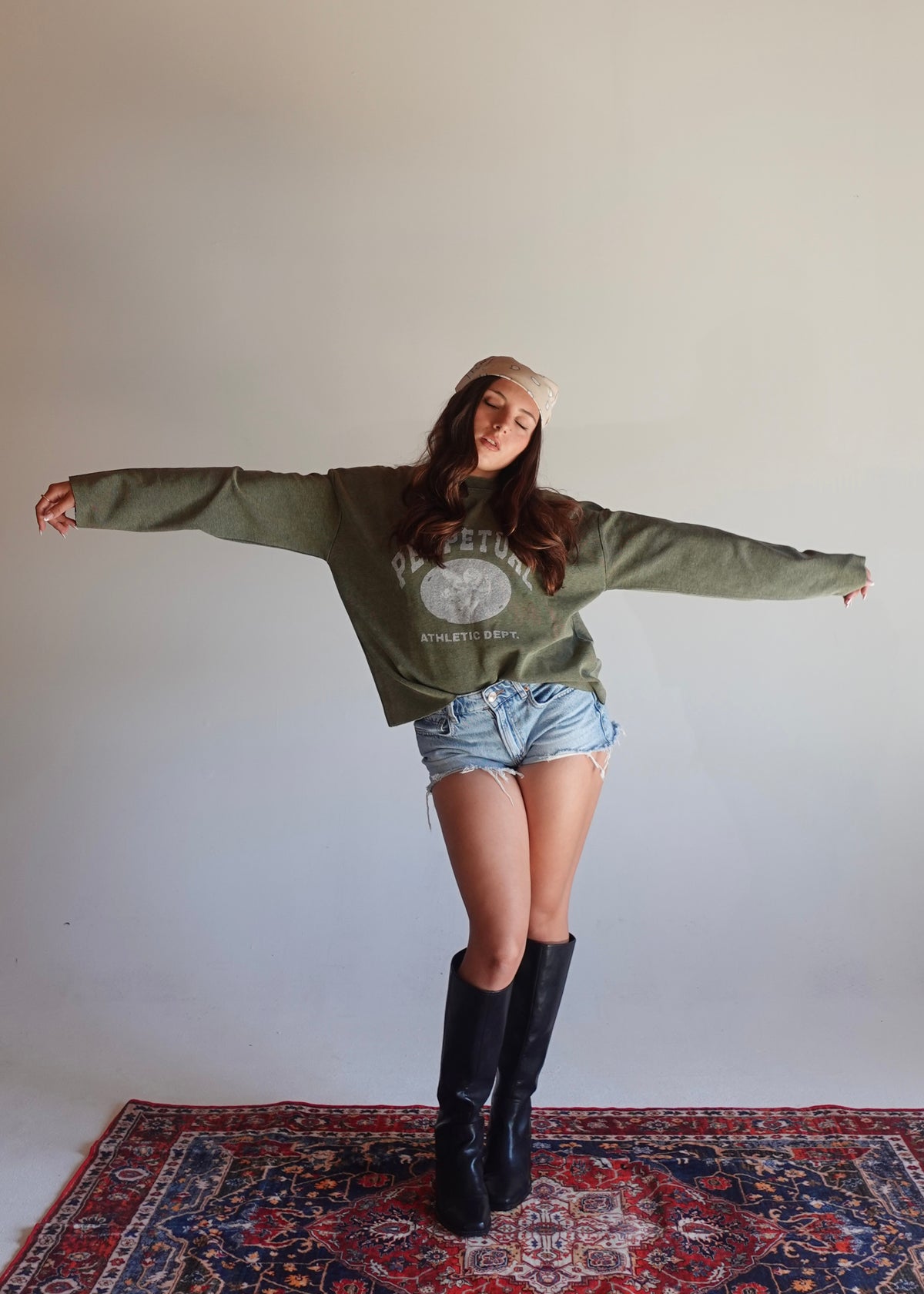 Cherub Boxy Waffle Long Sleeve