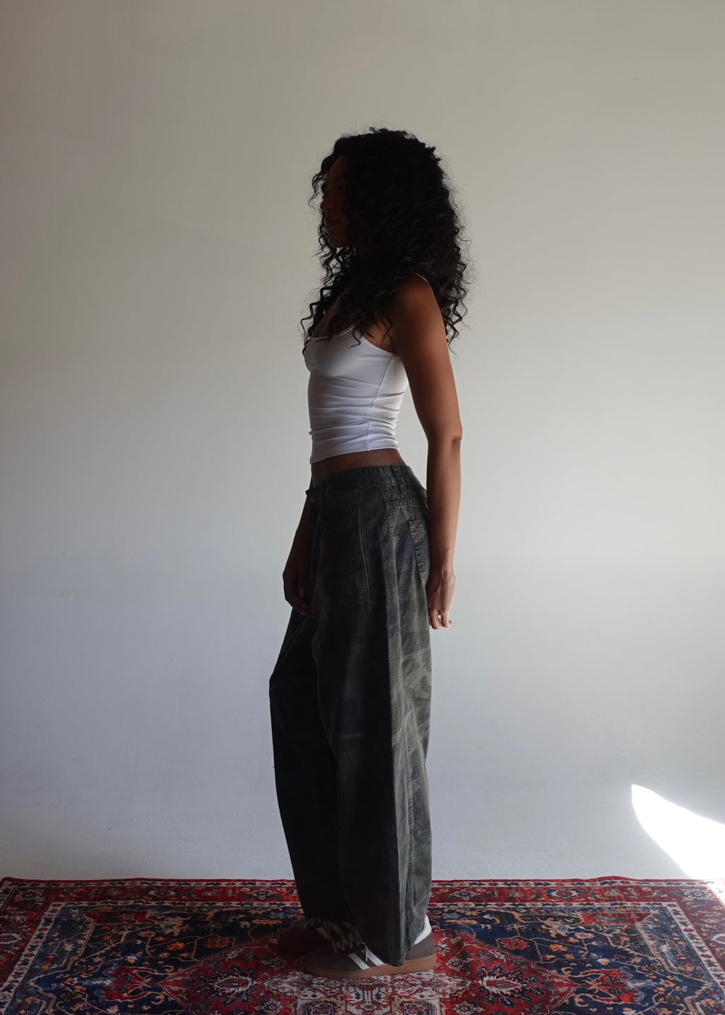 Camo Barrel Pants
