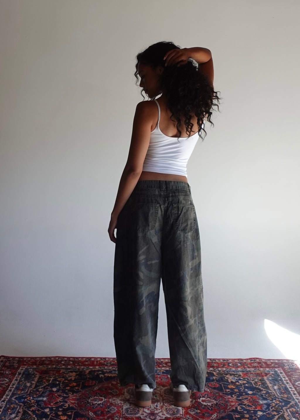 Camo Barrel Pants