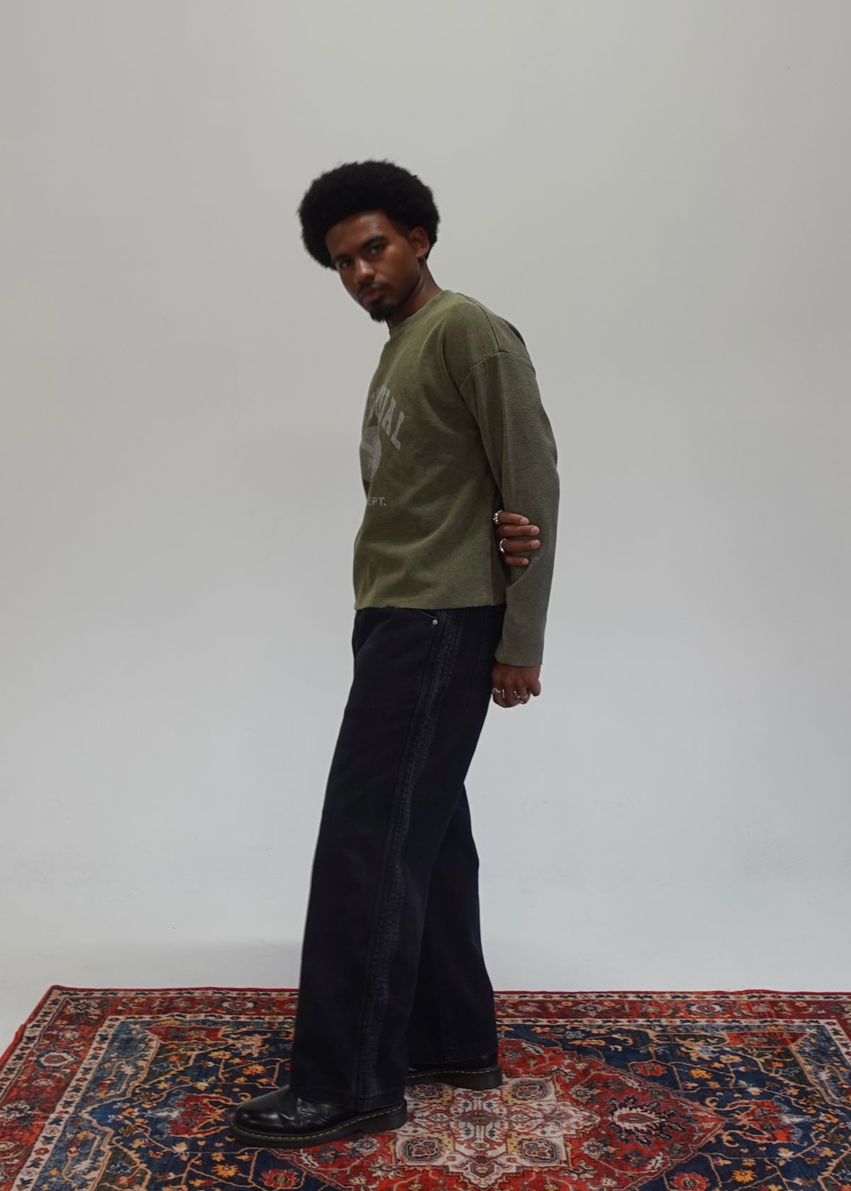Cherub Boxy Waffle Long Sleeve
