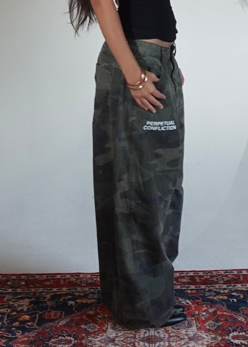 Camo Barrel Pants