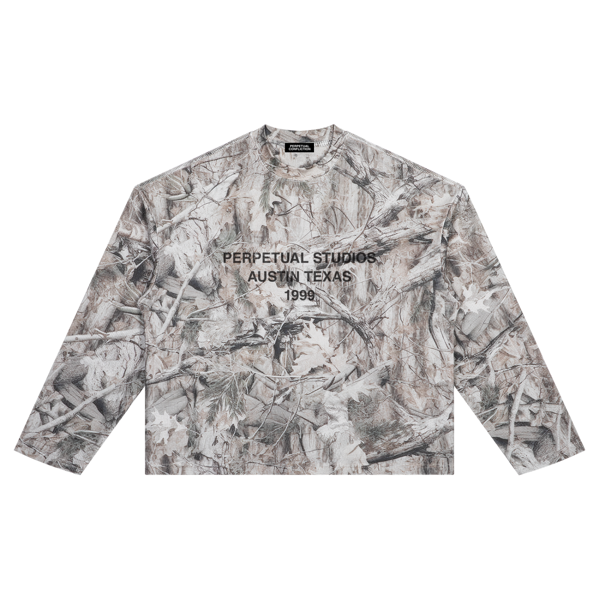Tree Camo Waffle Long Sleeve
