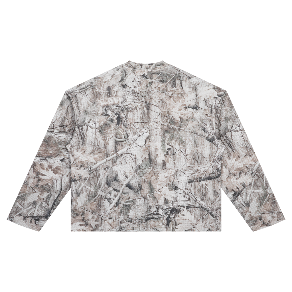 Tree Camo Waffle Long Sleeve