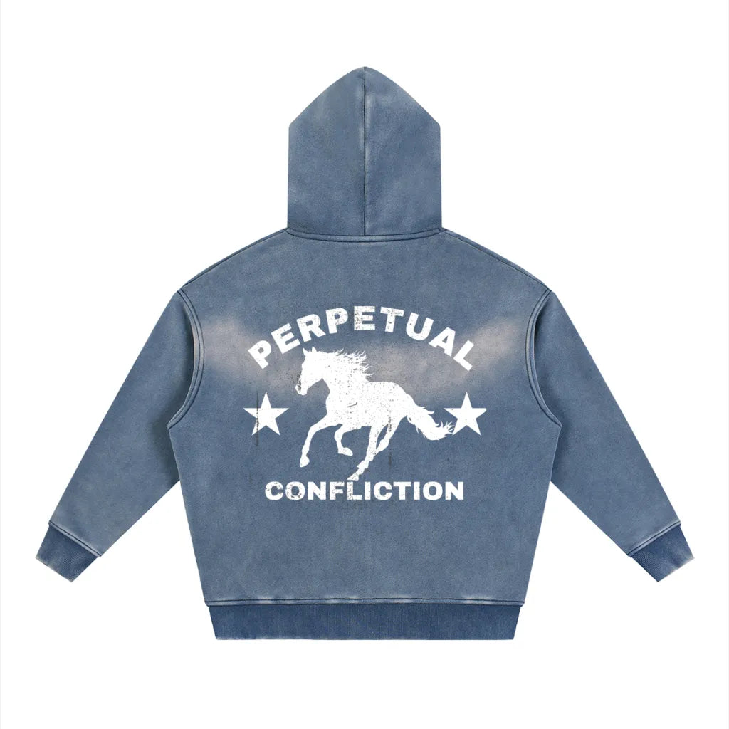 Year Of The Horse Zip Hoodie