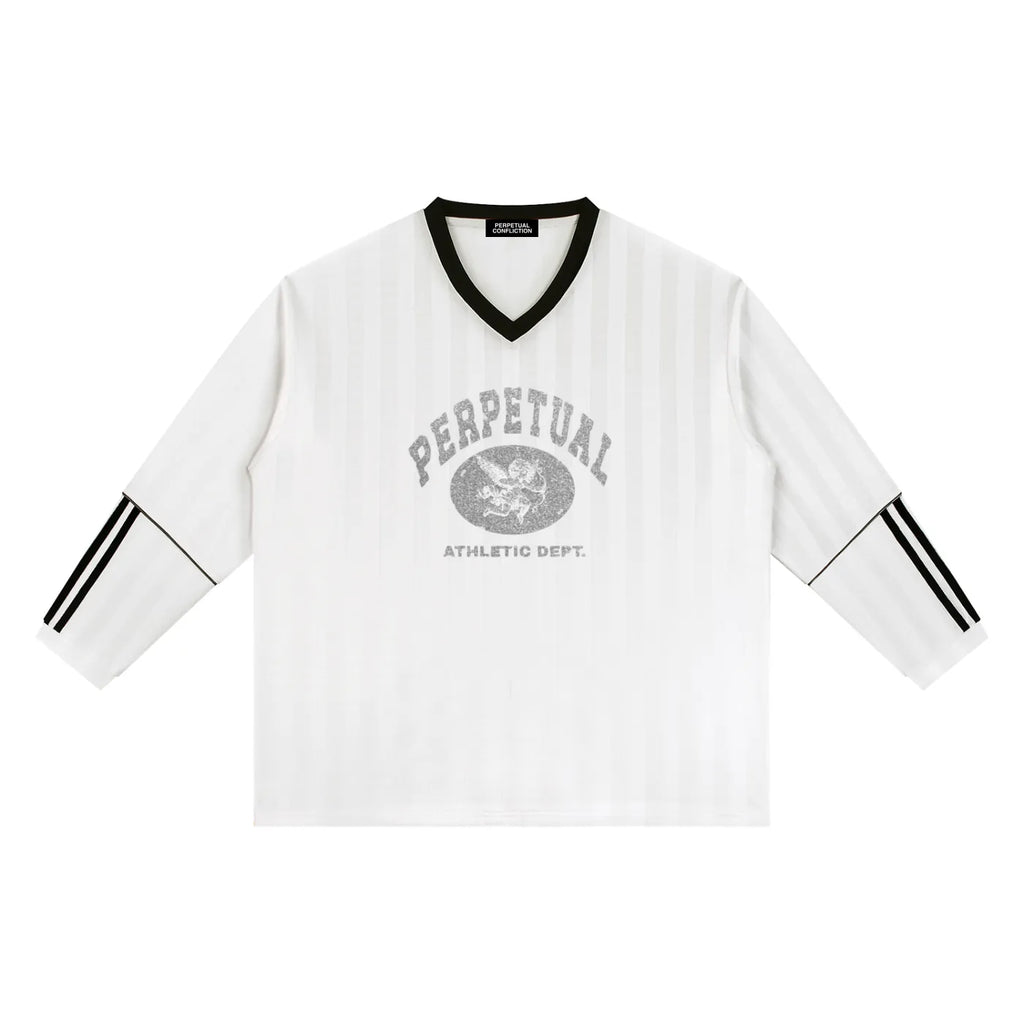 Unisex Striped Soccer Jersey