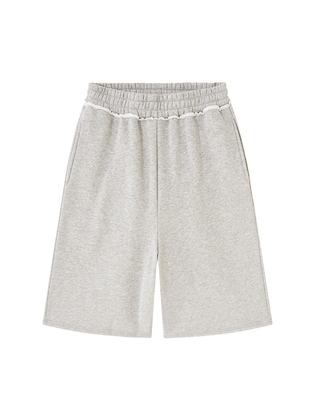 Essential Raw Edge Fleece Shorts