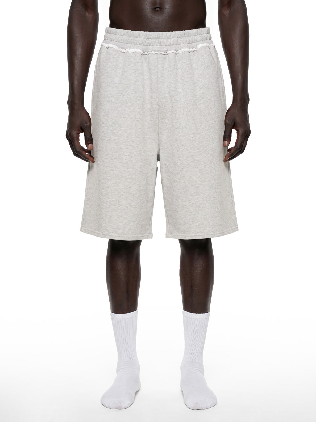 Essential Raw Edge Fleece Shorts