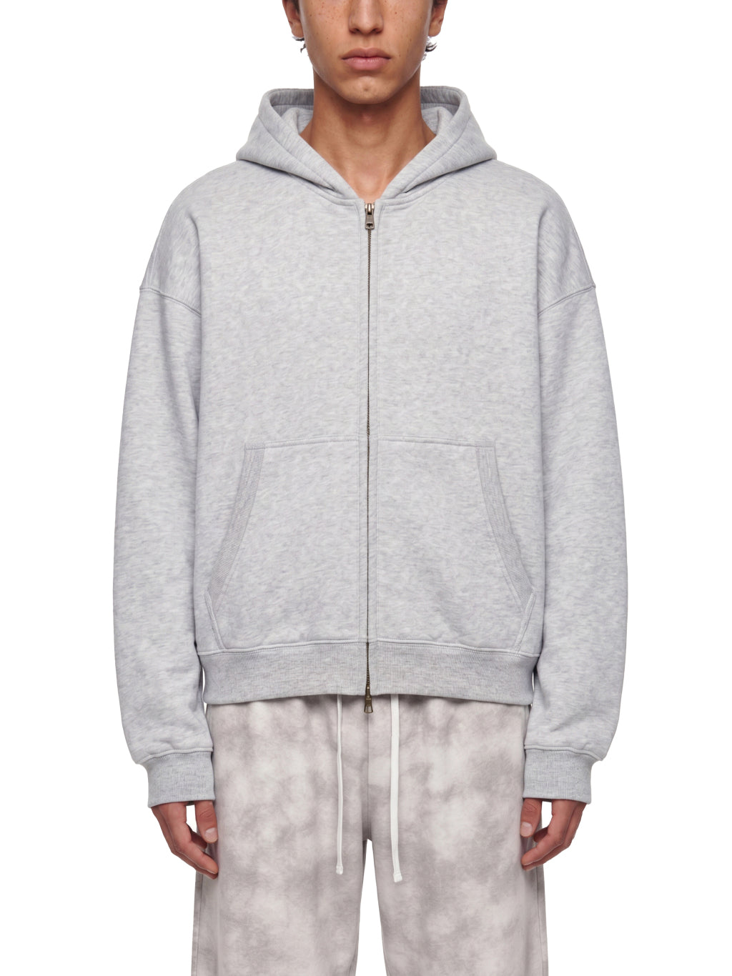 Essential Oversized Fleece Boxy Hoodie